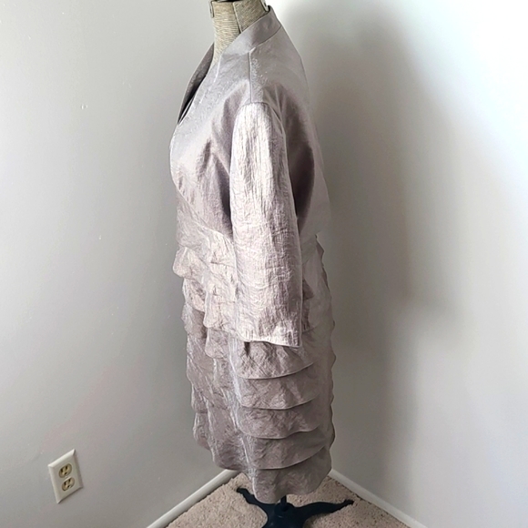 Adrianna Papell Occasions Mother of the Bride Dress and Bolero - Picture 5 of 11